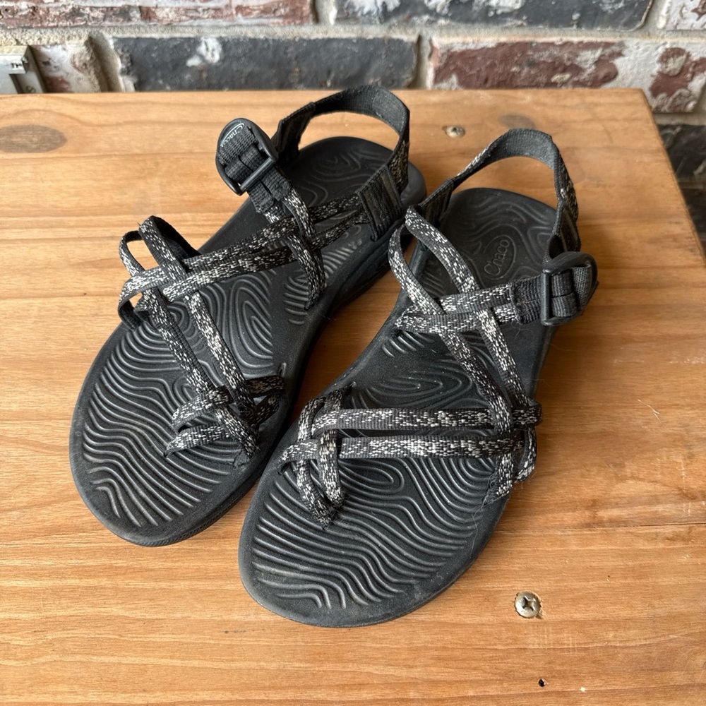 Black & Grey Women’s Chaco Sandals